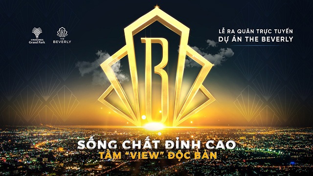 Sự kiện lễ ra quân trực tuyến The Beverly đánh dấu cột mốc quan trọng trong quá trình phát triển của đại đô thị Vinhomes Grand Park, TP. Thủ Đức. Ảnh: VIC