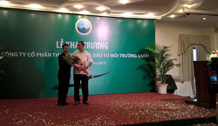 Ông Nguyễn Đức Quang - Tổng giám đốc Công ty Cổ phần Thương mại và Đầu tư Môi trường Xanh. Nguồn FinancePlus.vn