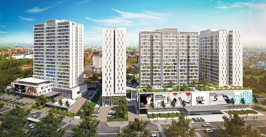 Block C là block đẹp nhất dự án Citihome Quận 2. Ảnh Internet