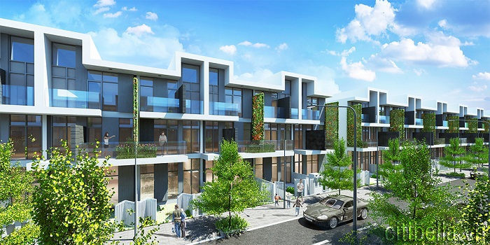 Dự án nhà phố biệt lập Citibella chính thức động thổ và nhận đặt chỗ. Nguồn Kiến Á