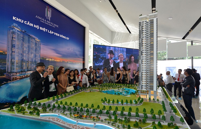Dự án Angia Skyline được mở bán cuối tuần qua.