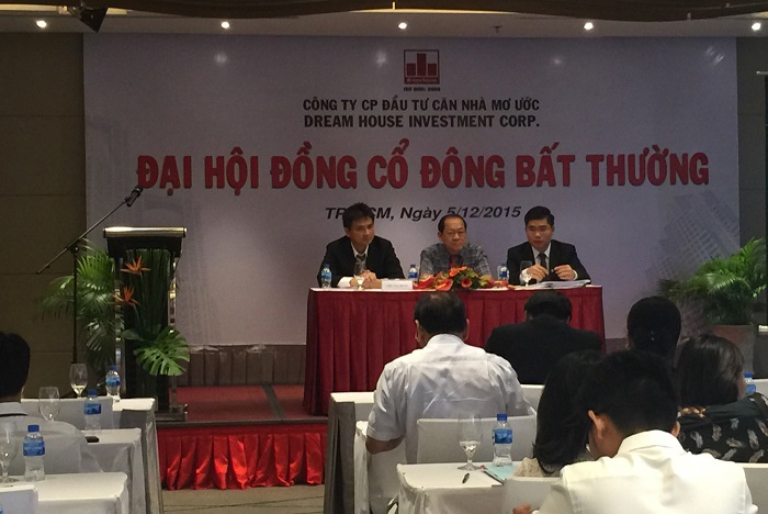 Cổ đông đã thông qua phương án tăng vốn điều lệ lên gấp 3 lần vào quý 1/2016