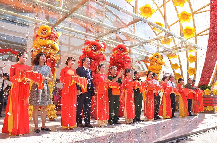 Lễ khai trương Vincom Plaza Gò Vấp diễn ra long trọng.