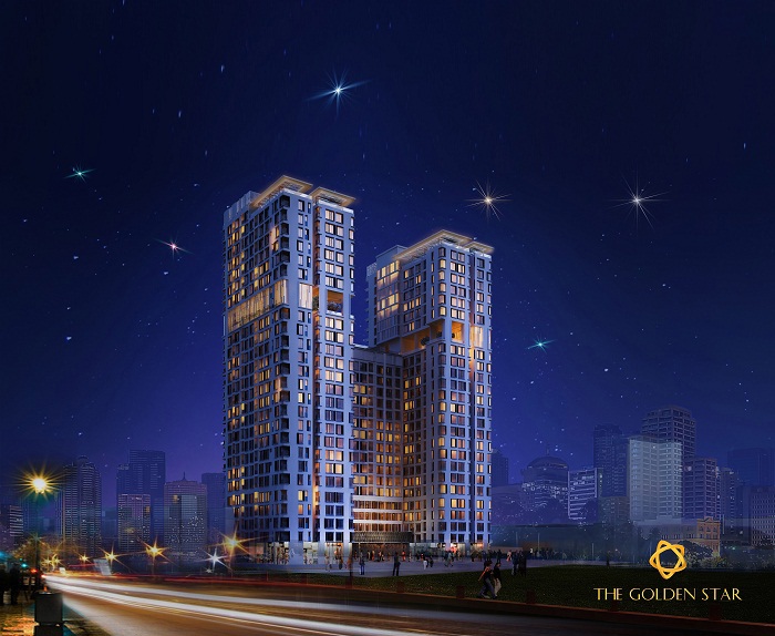 Phối cảnh dự án The Golden Star.