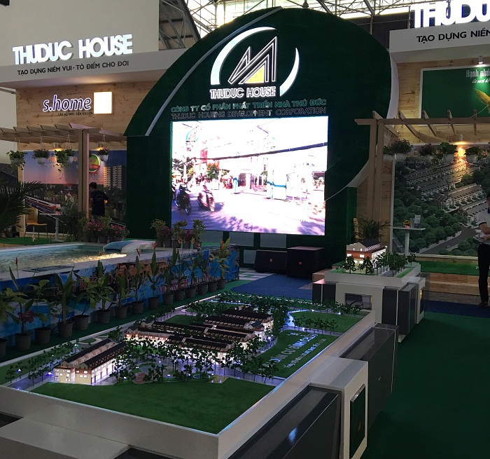 Viethome Expo 2016 thu hút 300 gian hàng tham gia. Ảnh: Financeplus.vn