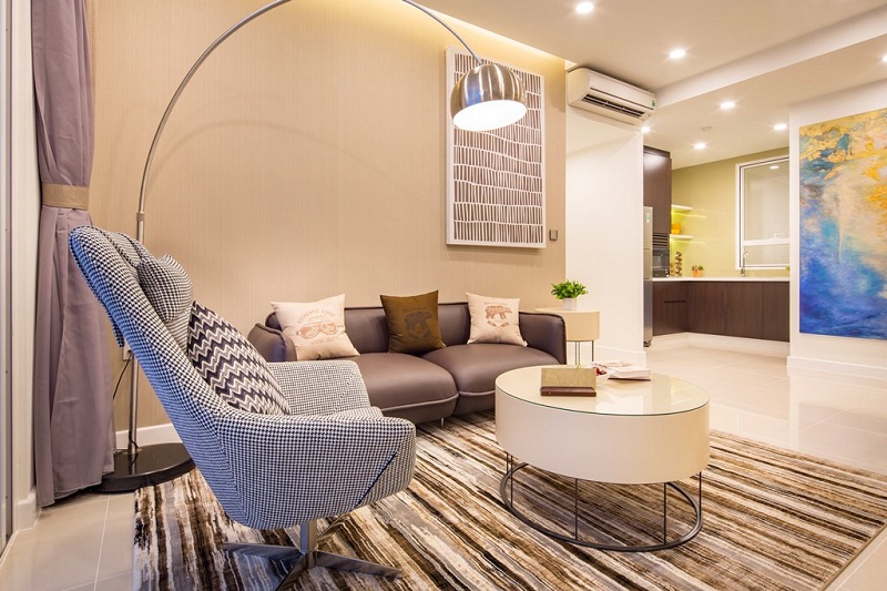 RichStar_Hình ảnh căn hộ mẫu_Phòng khách. Ảnh minh họa