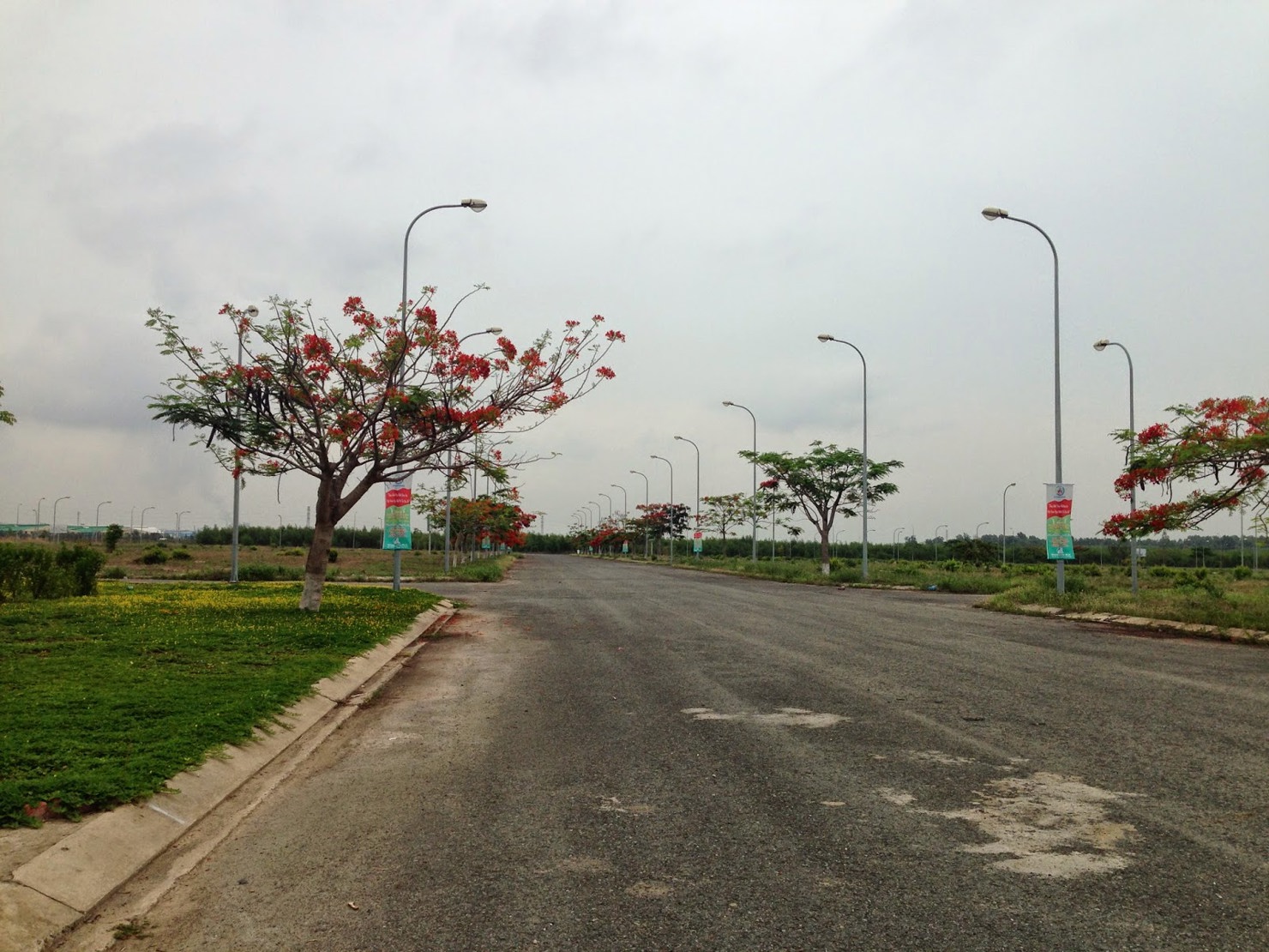 Hạ tầng Dự án Sunflower City đã được đầu tư hoàn thiện. Nguồn: Internet