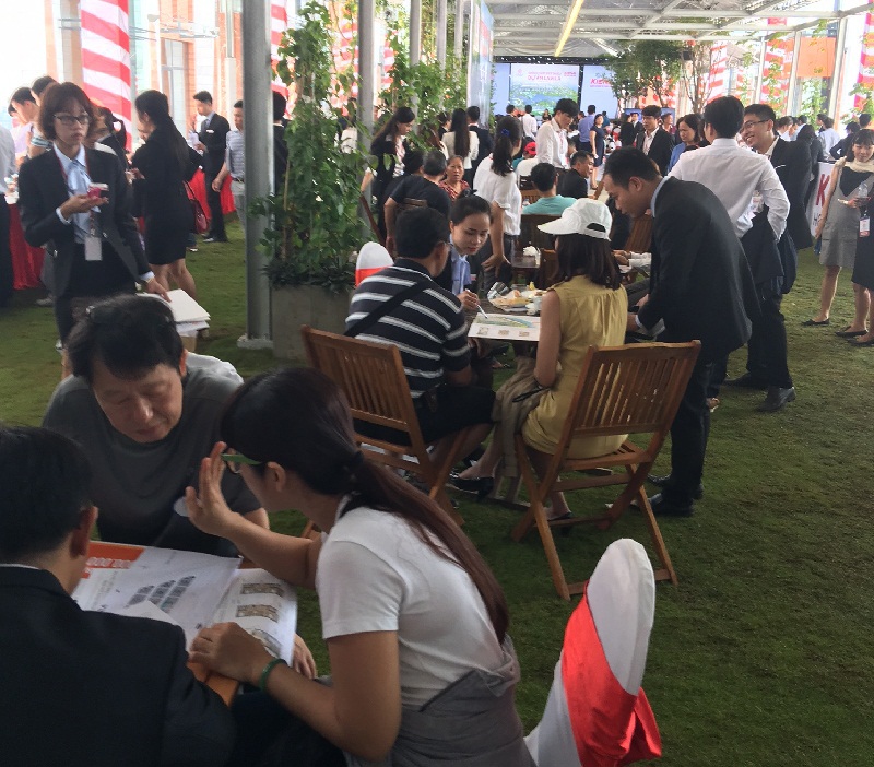 Dự án Lavila của Kiến Á thu hút đông đảo khách hàng. Ảnh Fianaceplus.vn