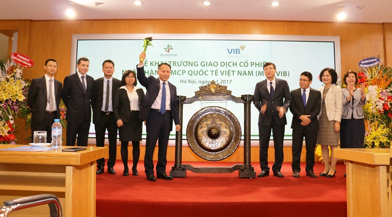 Cổ phiếu VIB chính thức giao dịch trên UPCoM. Nguồn VIB