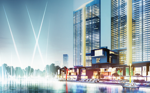 Khu công viên nhạc nước này sẽ nằm tại khu Nam TP. HCM thuộc dự án Kenton Node Hotel Complex.