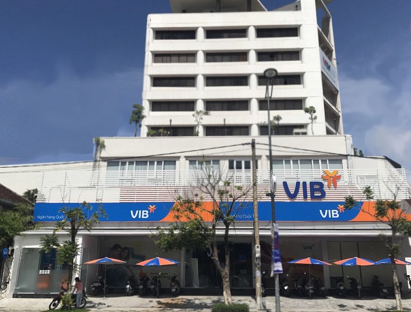 Trụ sở chi nhánh mới tại số 02 đường Lý Thường Kiệt, TP. Huế. Ảnh VIB