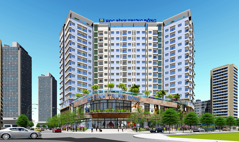 Phối cảnh dự án Dự án HQC Bình Trưng Đông.