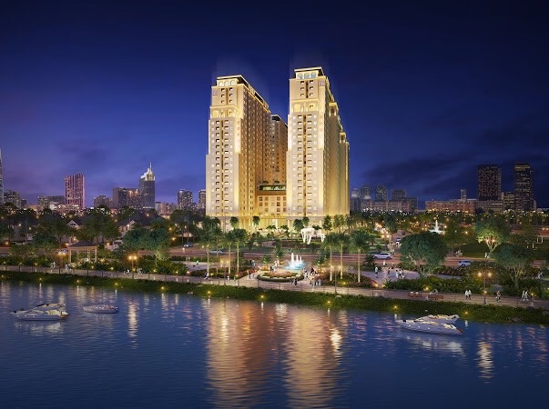 Phối cảnh dự án Dream Home Palace của Công ty cổ phần Nhà Mơ có vốn từ Nhật Bản. Ảnh SD