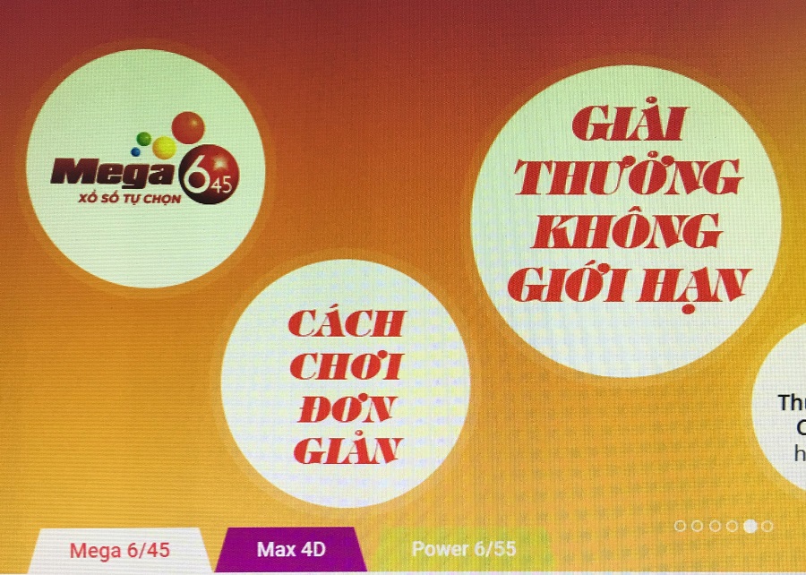 Hơn 198 tỷ đồng giải thưởng Jackpot 1 Power 6/55 đang tìm chủ nhân