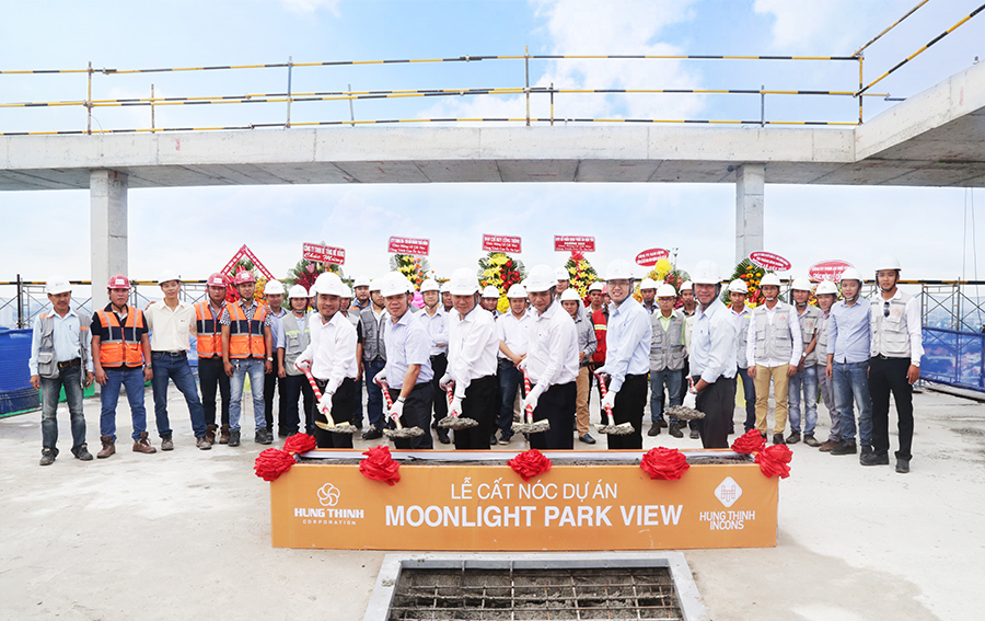Dự án Moonlight Park View do Hưng Thịnh Incons luôn đảm bảo tiến độ và chất lượng công trình. Ảnh HungThinhland