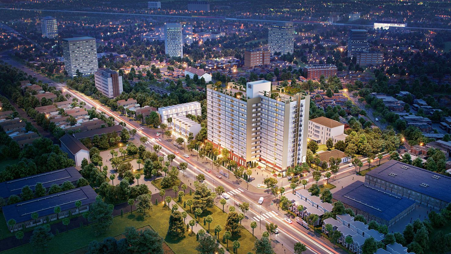 Phối cảnh dự án Citrine Apartment. Ảnh TDH
