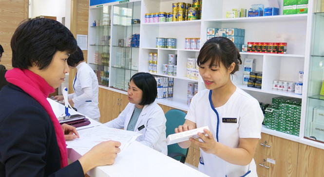 Tập đoàn Vingroup tham gia lĩnh vực dược phẩm với thương hiệu Vinfa. Ảnh Vingroup