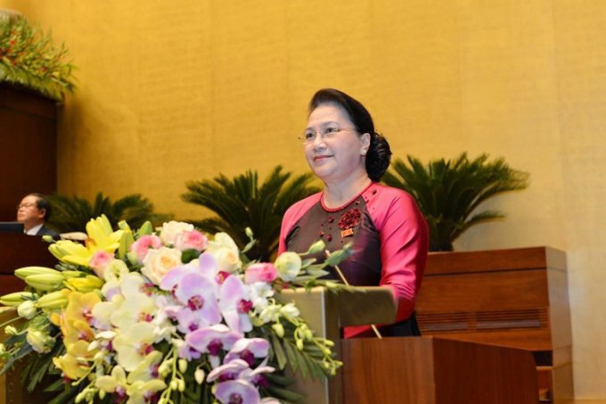 Chủ tịch Quốc hội Nguyễn Thị Kim Ngân.