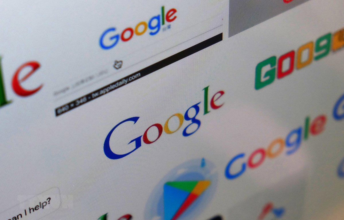 Biểu tượng của Google. (Ảnh: AFP)