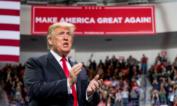 Tổng thống Mỹ Donald Trump. (Nguồn: AP)