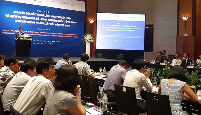Hội thảo “Chuyển đổi số trong lĩnh vực truyền hình và dịch vụ nội dung số” ngày 14/5