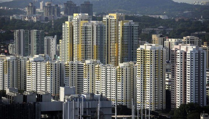 Một khu nhà ở xã hội do Chính phủ Singapore xây dựng. Ảnh:Getty/CNBC.