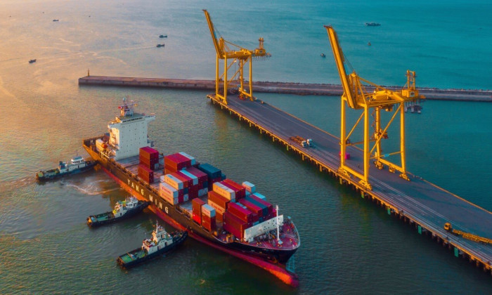 Nhờ thu hút được nguồn vốn đầu tư, hệ thống cảng biển Việt Nam đã ghi nhận sự tăng trưởng vượt bậc (Ảnh minh họa)