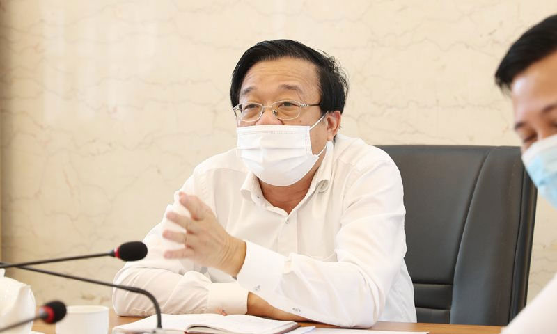 TS. Nguyễn Quốc Hùng, Tổng thư ký Hiệp hội Ngân hàng Việt Nam. Ảnh: M.H