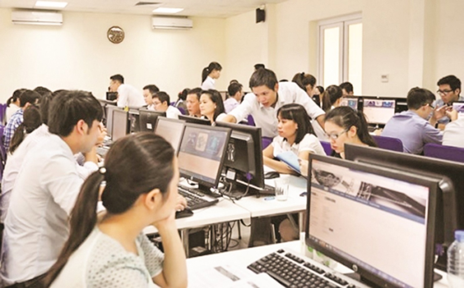 CIC đã và đang vận hành hiệu quả Cổng thông tin kết nối khách hàng vay. Ảnh:thoibaonganhang.vn
