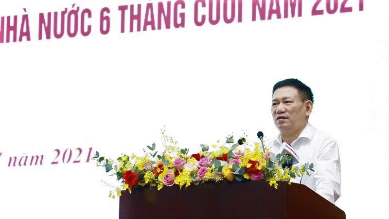 2. Bộ trưởng Hồ Đức Phớc tiếp thu ý kiến chỉ đạo của Phó Thủ tướng Chính phủ Lê Minh Khái tại Hội nghị.