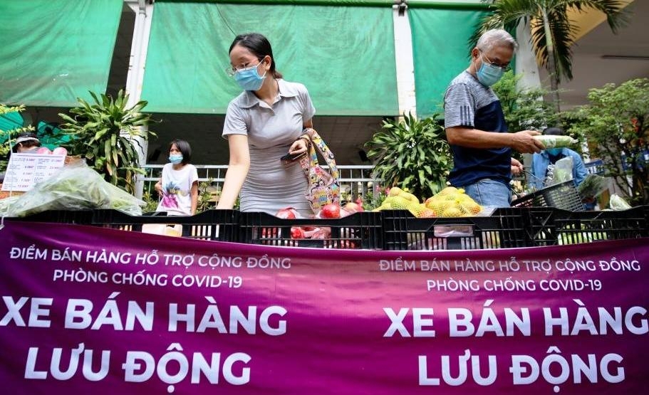 TP. Hồ Chí Minh tổ chức nhiều điểm bán hàng lưu động
