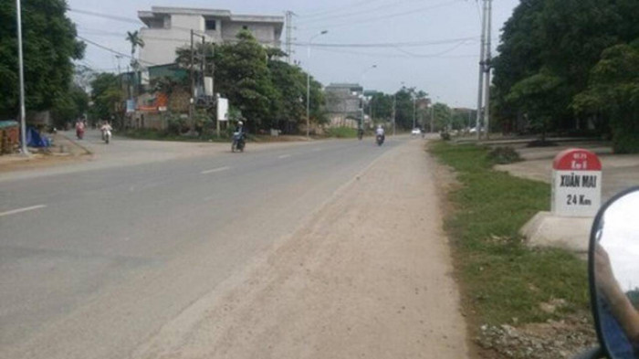 QL 21 đoạn Sơn Tây - Hoà Lạc.