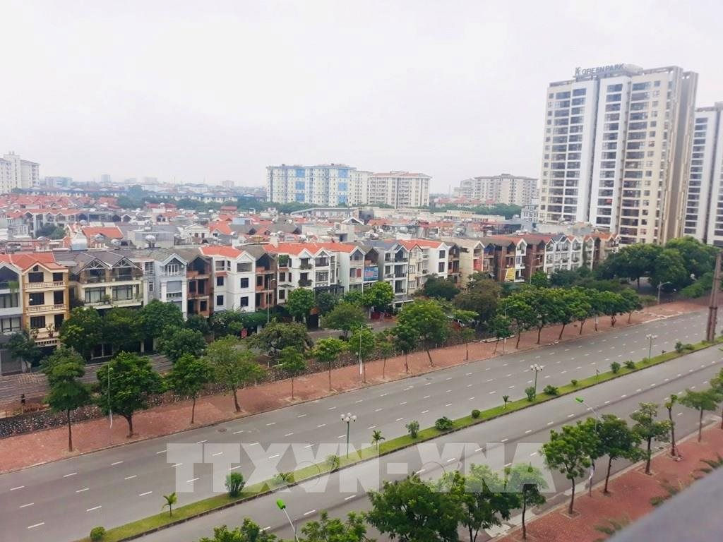 Thị trường bất động sản có thể sẽ bước vào thời điểm thuận lợi từ quý IV/2021 (Ảnh minh họa). Nguồn: TTXVN