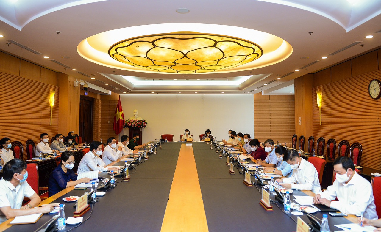Toàn cảnh phiên họp. Ảnh: Thu Nguyệt