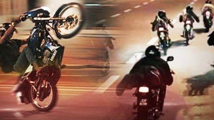 Hành vi đua xe trái phép gây mất ATGT, an ninh trật tự nên cần tăng nặng mức xử phạt (Ảnh minh họa)