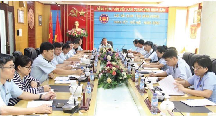 Thực hiện dự toán được giao năm 2019, ngay từ đầu năm toàn thể cán bộ, công chức Hải quan Bình Dương đã vào cuộc triển khai quyết liệt nhiều giải pháp