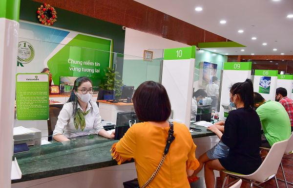 Đảm bảo an toàn cho cán bộ, nhân viên và khách hàng trong giao dịch luôn là đảm bảo hàng đầu tại Vietcombank