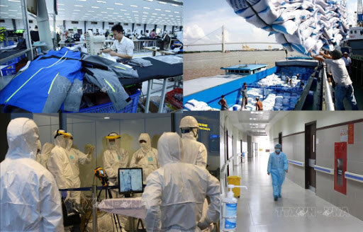 Chính phủ đang triển khai thực hiện mục tiêu kép là không để dịch COVID-19 lây lan, bảo đảm an toàn tính mạng và sức khỏe của người dân là quan trọng nhất.