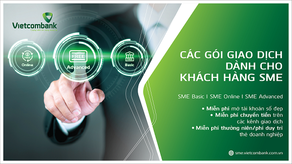 Các Gói giao dịch SME bao gồm các dịch vụ ngân hàng thường xuyên và thiết yếu cho khách hàng