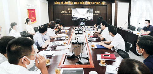 Điểm cầu Hội thảo tại Trụ sở DATC