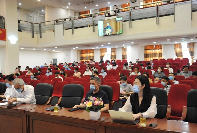 Lớp tập huấn công tác phòng chống tham nhũng và giải quyết khiếu nại tố cáo, tại điểm cầu Trụ sở Cục Thuế TP. Hà Nội