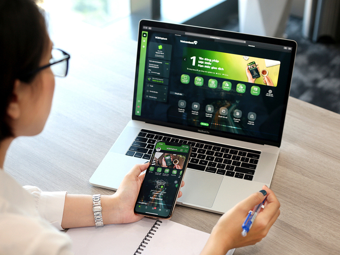 Hệ thống VCB CashUp giúp doanh nghiệp tiết kiệm tối đa thời gian thực hiện các giao dịch qua ngân hàng