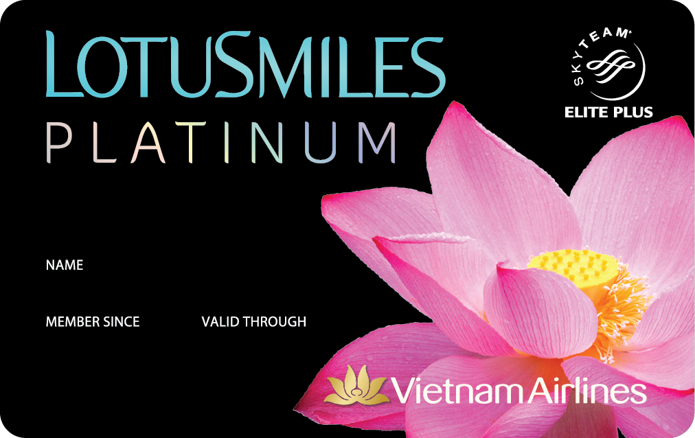 Vietcombank Vietnam Airlines American Express (Amex Bông Sen Vàng) là đẳng cấp nhất phục vụ khách VIP