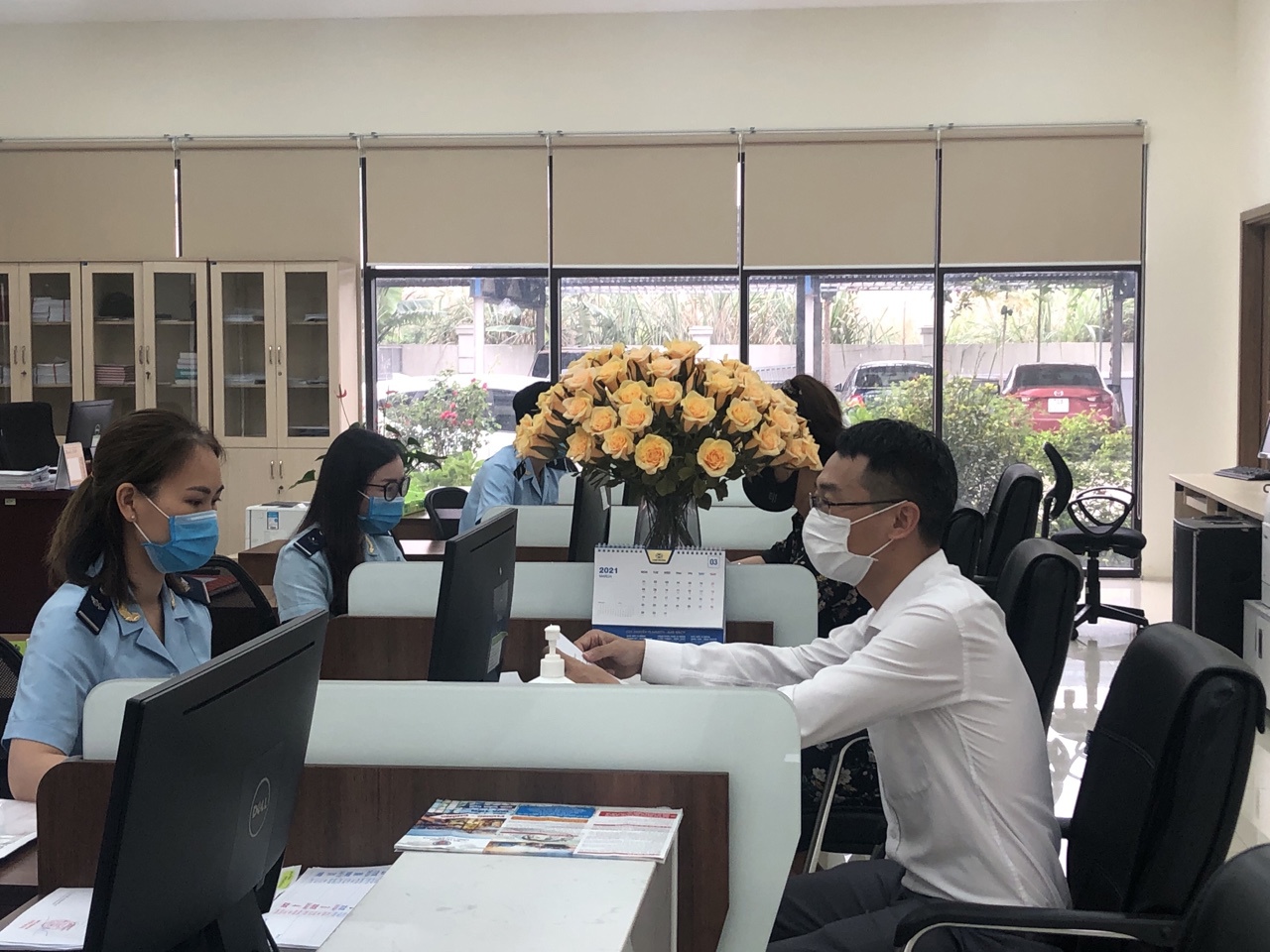 Hải quan Quảng Ninh thực hiện nghiêm các biện pháp phòng, chống dịch