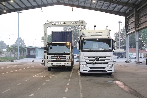Máy soi container mới, hiện đại được trang bị cho Cục Hải quan Bình Dương