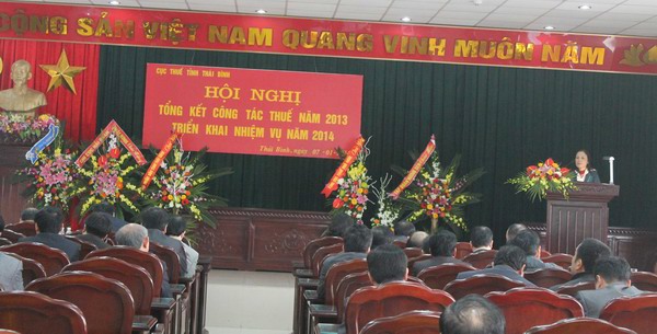 Với việc hoàn thành xuất sắc nhiệm vụ thu năm 2013, Cục Thuế Thái Bình lạc quan vào năm 2014 sẽ tiếp tục gặt hái được nhiều thành công
