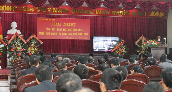 Năm 2014, ngành Thuế Thái Bình hoàn thành toàn diện nhiệm vụ thu ngân sách