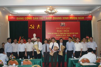 Ban chấp hành mới Đảng bộ DATC ra mắt Đại hội