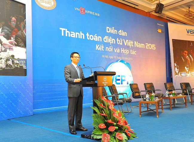Ông Vũ Đức Đam - Phó Thủ tướng Chính phủ phát biểu tại diễn đàn