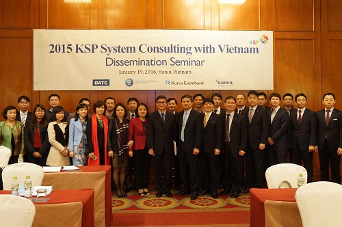 DATC đã phối hợp cùng KAMCO đồng tổ chức Hội thảo "Tư vấn nghiên cứu Hệ thống Bán đấu giá trực tuyến On-bid